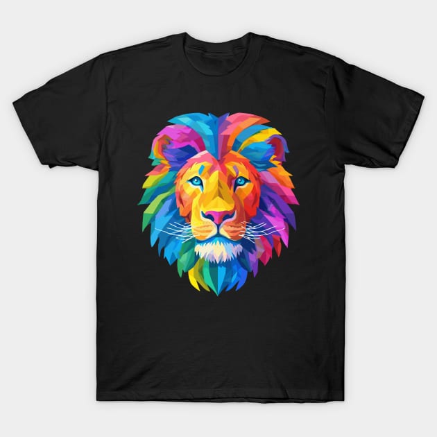 lion fulcolor T-Shirt by SHINIGAMII